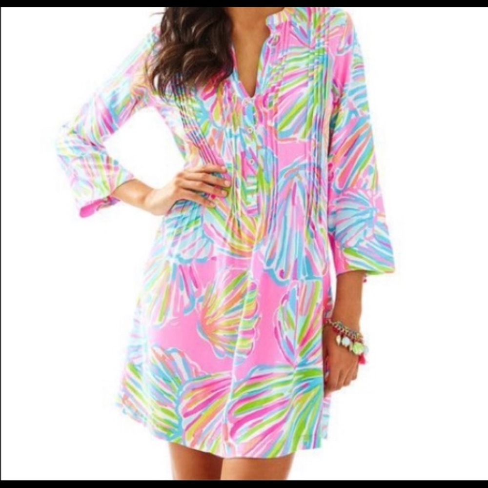 SOLD*Lilly Pulitzer Sarasota Tunic Dress Pink Pout